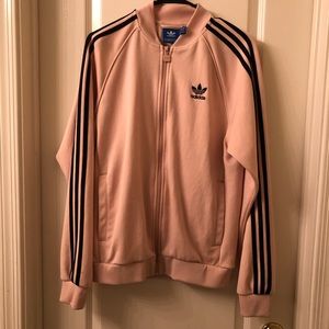 Men’s blush pink adidas jacket